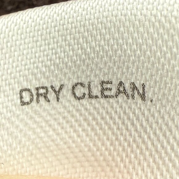 EUC Men's EXPRESS 100% Lambs Wool Full 2-Way‎ Zip Sweater Brown | Size Small - Picture 10 of 11